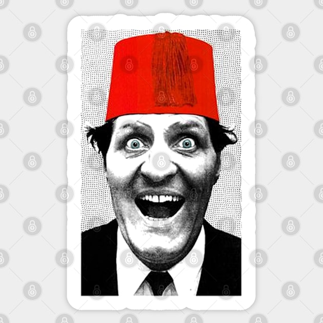 Tommy Cooper Sticker by Bugsponge